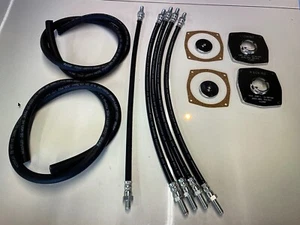Rolls-Royce Silver Cloud, and Bentley S from 1955-1965 Brake Hose Set w/covers - Picture 1 of 2