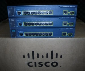 Cisco Catalyst WS-C3560-8PC-S Ethernet PoE Switch 15.0 IOS 3560 *3YR WARRANTY!* - Picture 1 of 7
