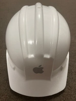 RARO APPLE Inc. Bullard Blanco Ajustable (6.5-8) Casco, El Modelo Estándar S5 Foto 1 de 4