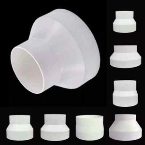 Fittings Ducting Connector Variable Diameter Pipe Exhaust Pipe Reducer Adapter - Picture 1 of 29