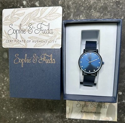 Sophie & Freda - Savannah w/ Swarovski Crystals Watch NEW - Image 1 of 4