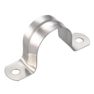 10stk Edelstahl Rohrschelle Bügelschelle Rohrklemme 2 Lochschellen Ø 32mm - Bild 1 von 4