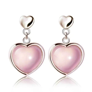 Collar de cadena de plata esterlina 925 corona de oro rosa para mujer joyería regalo - Imagen 1 de 3