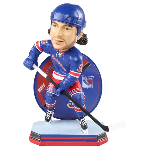 Mats Zuccarello New York Rangers Name and Number Bobblehead NHL Cover