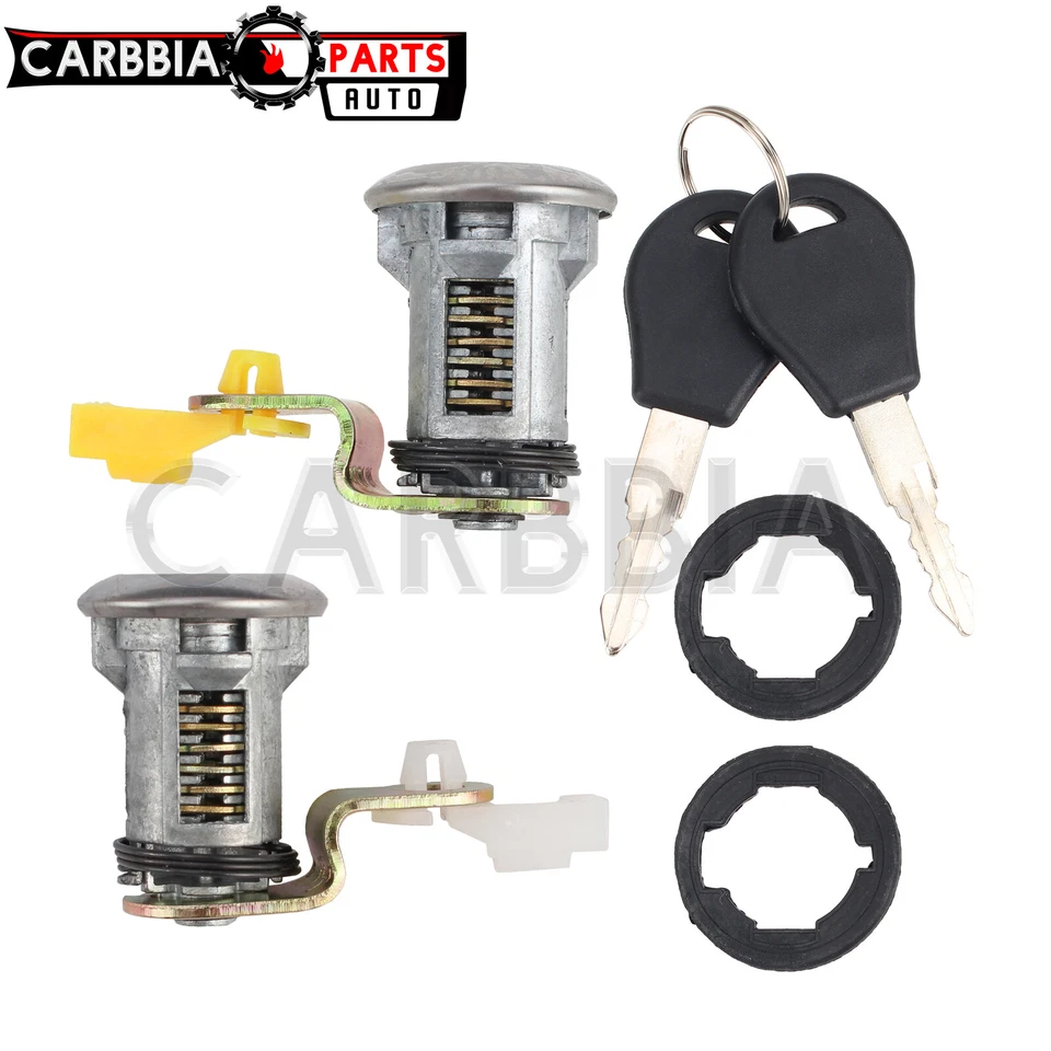 Door Lock Set W/ Key 80600-01G25 80601-01G25 Fits for 1984-1998 Nissan Pickup Foto 1 de 4