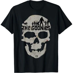 The Goonies Skull Island Unisex Black T-Shirt Size L - Bild 1 von 2