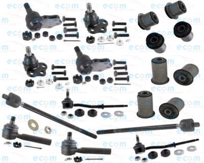 4x2 Suspension Kit For Dodge Dakota SLT Tie Rods Ends Ball Joints Arms Bushings - Image 1 of 4