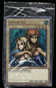 Yu-Gi-Oh! TCG Gemini Elf LART-EN039 Lost Art Promo Sealed - Picture 1 of 4