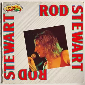 Rod Stewart ~ SUPER STAR ~ 1982 Italian Import Vinyl Record Album w/Booklet ~ EX - Picture 1 of 6