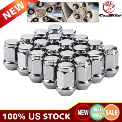 Juego de 20 tuercas abultadas bellota 12x1,5 tuercas de rueda para Dodge Grand Caravan cromadas Foto 1 de 4