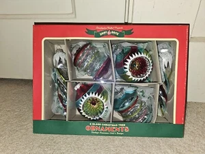  Shiny Brite Christopher Radko Lanterns, Reflectors Icicles Christmas Ornaments - Picture 1 of 7