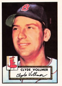 1983 Topps Baseball 1952 Reprint Clyde Vollmer Boston Red Sox #255 - Picture 1 of 2
