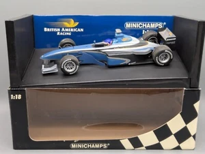 Modellautos 1:18 Minichamps Bar 01 Supertec Testcar 1999 J. Villeneuve mit OVP - Bild 1 von 12