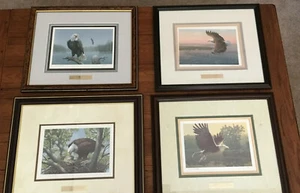 American Weißkopfseeadler Drucke kombiniert Federal Campaign CFC Eagle Club Lot 4 - Bild 1 von 7