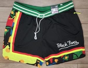 Nuevos pantalones cortos de baloncesto Puma Black Fives 534493 01 para hombre 2XL - Imagen 1 de 6