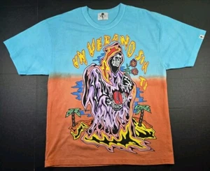 Warren Lotas x Bad Bunny Un Verano Sin Ti Ombre Shirt, Sz Large (22.5x30.5") - Picture 1 of 18
