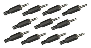10 x Klinke Klinken Stecker 4 - polig . 3,5mm . für Video oder Headset - löt - Bild 1 von 1