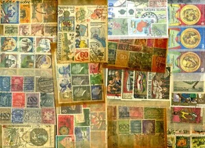 Konvolut Lot 60 Beutel Briefmarken Nation verschiedene stamps wie abgebildet - Bild 1 von 1