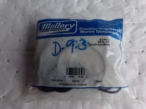 Mallory Marine 9-74512 Gear Housing Seal Kit Replaces Yamaha 66K-W0001-20-0 NOS0 - Picture 1 of 2