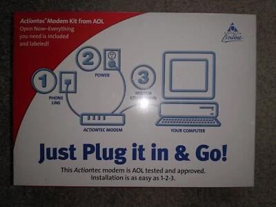 Actiontec Modem Kit from AOL - Image 1 of 4