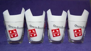 Vintage Santa Fe, Monsanto Double Old Fashioned Rocks Bar Glasses Set of Four - Bild 1 von 2