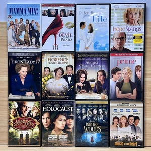 Meryl Streep DVD Lot (12 Movies) – Devil Wears Prada, Mamma Mia, Iron Lady + - Bild 1 von 6