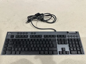 Klawiatura do gier Logitech G815 RGB QWERTZ czarna przewodowa dotykowa - Zdjęcie 1 z 2