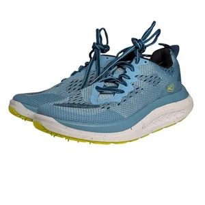 Keen WK400 Light Blue Reef Waters / Evening Primrose Walking Shoes Sneakers 6.5 - Picture 1 of 7