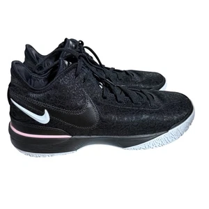 Nike Zoom LeBron NXXT Gen Schwarz Weiß Silber Herren Basketballschuhe - Bild 1 von 7