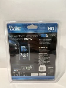 Vivitar DVR 690HD 8 MB All Weather Camcorder With Camera - Picture 1 of 2