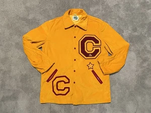 Chaqueta Universitaria De Colección Años 80 Calvert Hall Cardinals Pana Arce 44 XL Lucha Libre - Imagen 1 de 15