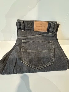 Ermenegildo Zegna Black Wash Denim Jeans  Men’s New Size 36  x 34  - Picture 1 of 8