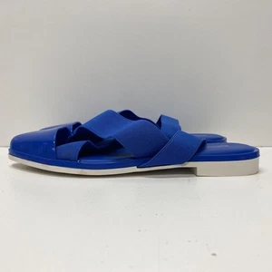 Melissa Blue Stretchy Pointed Toe Sandals Women's 9 - Picture 1 of 7