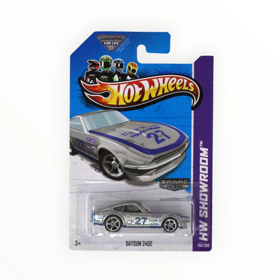 Hot Wheels 2013 HW Showroom Datsun 240z ZAMAC Release