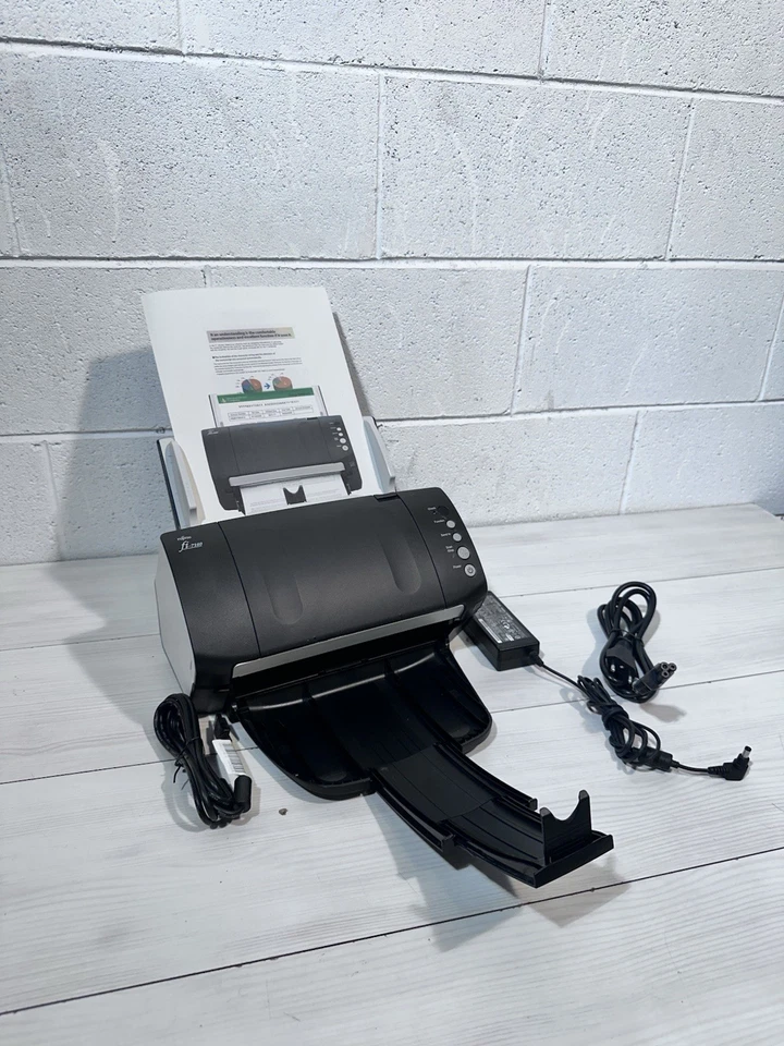 Scanner professionale Fujitsu fi-7140 con alimentatore da 80 fogli - Duplex - Immagine 1 di 4