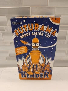 Offizielles Futurama Roboter Action Spielzeug 8" Aufziehbieger 2000 Rakete USA - Bild 1 von 21