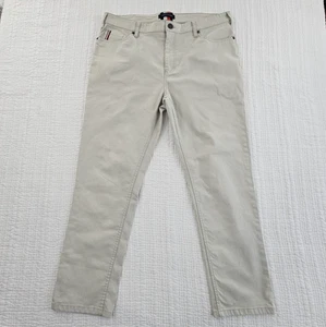 Tommy Hilfiger Jeans Herren 38 x 30 Ecru Straight Leg Classic Fit Stretch EUC LN - Bild 1 von 15