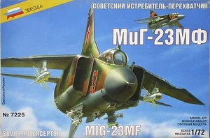Kit modelo avión interceptor soviético Zvezda escala 1/72 Mig-23MF - Imagen 1 de 1