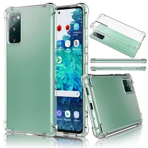 Funda protectora transparente para teléfono Samsung Galaxy S22/S21/S23/S20 FE 5G - Imagen 1 de 10