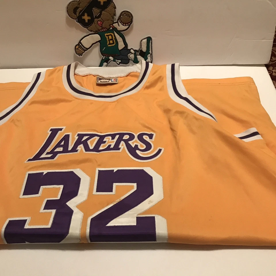 Magic Johnson Jersey LA Lakers Mitchell Ness Hardwood Classics 79-80 Sz 52  - Image 1 of 4