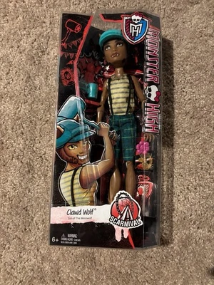 Monster High Scarnival Garra Lobo Niño Muñeca Hijo de Hombre Lobo Nuevo Mattel Carnaval Foto 1 de 4