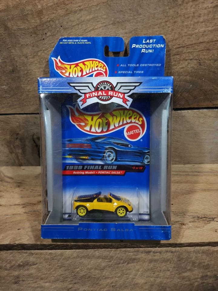 Mattel Hot Wheels 1999 Final Run Series #7 de 12 juguetes diecast Pontiac Salsa Foto 1 de 4