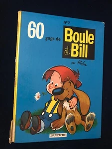 60 gags de Boule et Bill N° 2 réed 1967 ETAT CORRECT - Foto 1 di 8