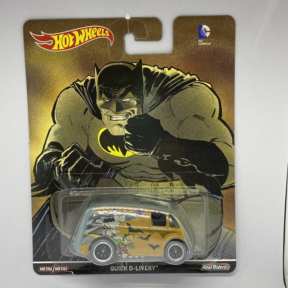 Hot Wheels 2016 Batman Quick D-livery DC Comics Pop Culture F7