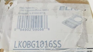 Elkay Griglia inferiore per lavandino a goccia | Acciaio inossidabile | LKOBG1016SS Argento - Foto 1 di 3