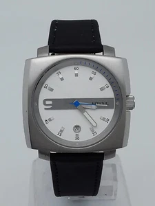 Fossil Herrenuhr,JR-9692 BAW,Datumsanzeige,Leuchtzeiger,Lederband,die Uhr läuft, - Bild 1 von 8