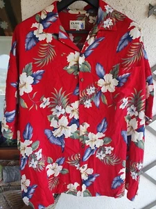 Iolani Floral Tropical Vintage Hawaiian Rayon Shirt Made in Hawaii sz XXL - Picture 1 of 8