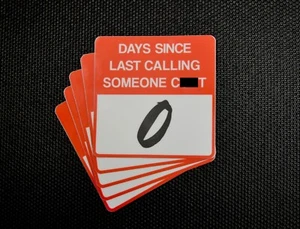 SEE YOU NEXT TUESDAY Set 5 Pezzi Adesivi Vinile Decalcomania Antisociale Social Club - Foto 1 di 1