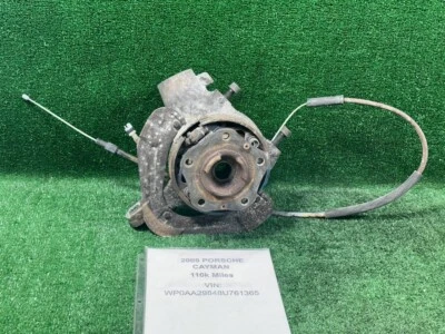 2005-2012 Porsche Cayman Rear Right Passenger Spindle Knuckle Hub RWD OEM Foto 1 de 4