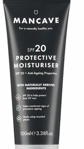 ManCave Anti-Ageing & SPF20 Moisturiser 100ml for Men, Counteract sign of Prema - Picture 1 of 1